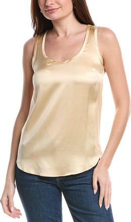 Brunello Cucinelli Satin Silk-Blend Tank