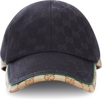 Gucci GG COTTON FABRIC BASEBALL CAP - Gucci - Man