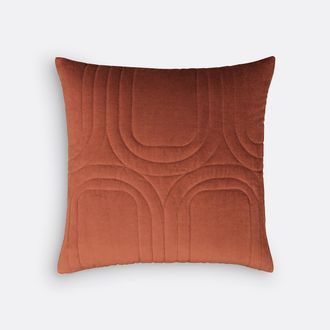 La Redoute Interieurs Kussenhoes in katoenfluweel 65x65cm, Honorine