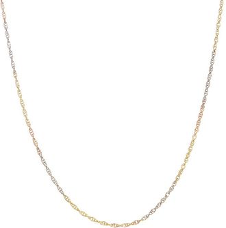 Italian Gold, Inc 10K 1.85Mm Cable Double Link Necklace