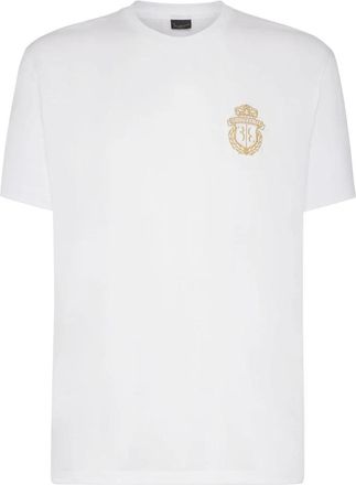 Billionaire Boys Club T-shirt Ronde Hals SS Crest - Heren - T-shirts - Wit - XS - Katoen - Tops