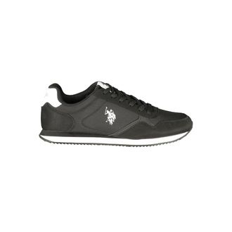 U.S.Polo Association Zwarte Polyurethaan Sneakers voor Mannen