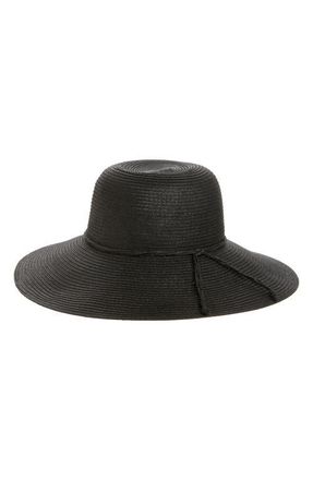 Nordstrom Packable Floppy Sun Hat in Black at Nordstrom
