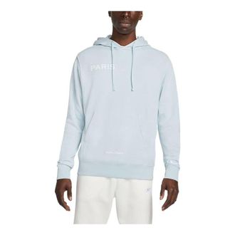 Nike Paris Saint-Germain French Terry Football Hoodie Blue DN1317-471