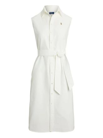Polo Ralph Lauren Mouwloze jurk - Wit