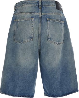 Won Hundred Mens Denim Shorts Kayce Light Blue Organic Cotton