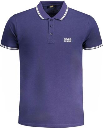 Cavalli Cotton Men Polo Mens Shirt