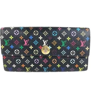 Louis Vuitton Pre-owned Wallets, female, Multicolor, Size: ONE SIZE Pre-owned Long wallet (bi-fold)