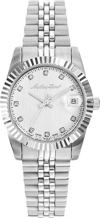 Mathey-Tissot Womens Classic White Dial Watch