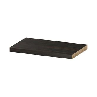 Bernacchini 35d wandplank - 60x35x3.5cm - voorzijde afgekant - tbv nis - MFC Intens eiken