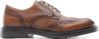 Ambitious Smart Brogue Schoen - Heren - Veterschoenen - Bruin - 42 EU - Leer - Schoenen