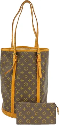 Louis Vuitton Brown Tote Bag (Pre-Owned)