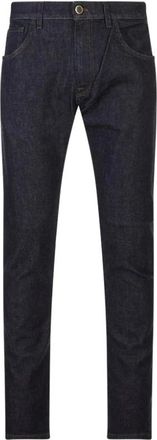 Pantaloni Torino Jeans, Heren, Blauw, W35, Denim, 5-Pocket Stretch Denim Jeans