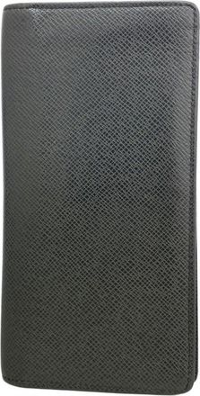 Louis Vuitton Noir Long Wallet (Bi-Fold) (Pre-Owned)