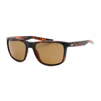 Nike Sunglasses Rectangle Full Rim, Havana Frame And Brown Lens Essentialendeavorev1124220