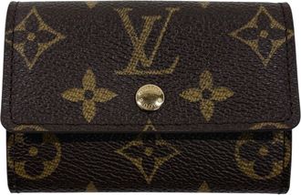 Louis Vuitton Brown Monogram Monogram Leather Coin Purse/Coin Case (Pre-Owned)