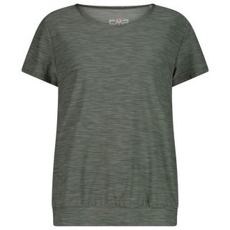 F.lli Campagnolo T-Shirt Round Neck Funktionsshirt f&uuml;r Damen | oliv/grau