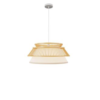 Rendez-Vous D&eacute;co L&aacute;mpara de techo de bamb&uacute; natural 46 cm