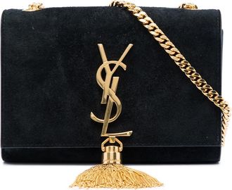 Saint Laurent Pre-owned Saint Laurent Small Suede Monogram Kate Tassel Crossbody Ladies KW0P555KW0CUF946