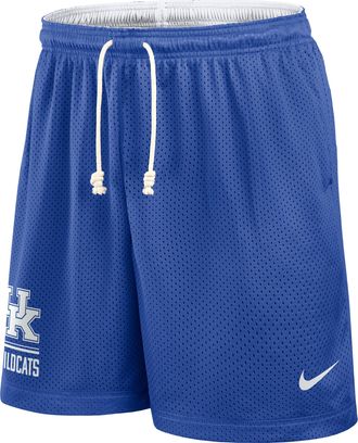 Nike Kentucky Courtside Nike Mens Dri-FIT College Reversible Shorts in Blue | 03BF054NNKY-11C