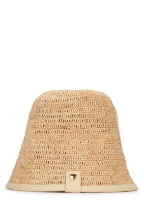 Jacquemus Womens Le Bob Soli Ivory Cappelli Hat
