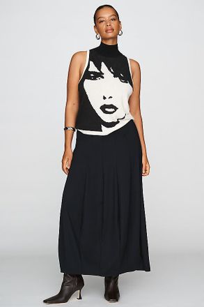 Maeve Mock Neck Sweater Tank Top