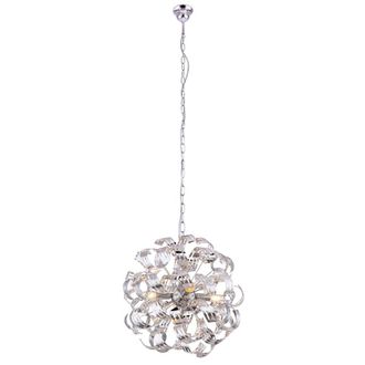 Globo Lighting L&aacute;mpara Colgante - Falla - Cromo - Metal - &Oslash; 50cm - E14 - - Globo