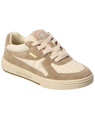 Palm Angels University Lt Canvas & Suede Sneaker