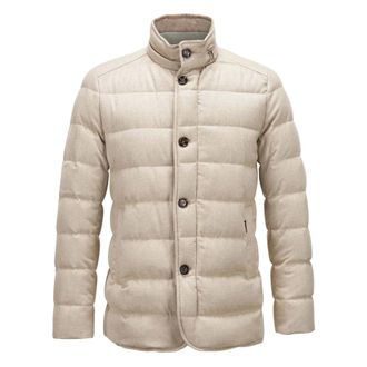 Moorer Nolde-LS9 Chaqueta de Plumas - Jackets - Hombre - Beige - XL