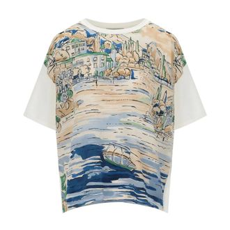 Max Mara Terzo T-shirt - female - Weekend Max Mara - T-Shirts - Multicolor - XS - Tops