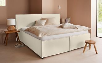 LeGer Home by Lena Gercke Polsterbett »Isaline« wahlweise ohne Matratze oder mit 3 Matratzenarten, Kopfteilhöhe 107 cm