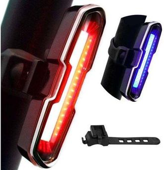 OEM Luz Trasera Para Bicicleta De 110 L&uacute;menes - Jinfgerne - Luz Led Recargable Por Usb Con 5 Modos De Iluminaci&oacute;n, Resistente Al Agua Para Mayor Seguridad