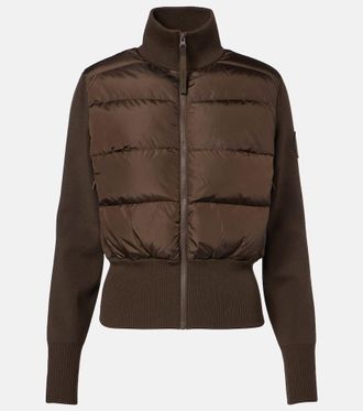 Canada Goose HyBridge wool-blend down jacket