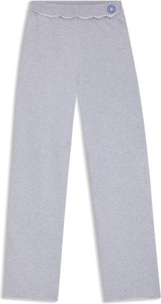 HUGO BOSS Logo-waistband tracksuit bottoms in cotton terry