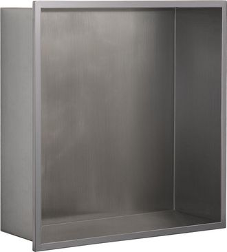 Gedy Guest nicchia da parete doccia 30 x 30 spazzolato codice prod: 000024913800000 - Gedy