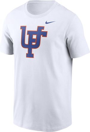 Nike Florida Sideline Slogan Nike Mens Dri-FIT College Long-Sleeve T-Shirt in White | 02ET10AUFV-3MW