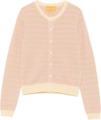 Guest In Residence Cardigan - Dames - Vesten - Beige - S - Truien & Vesten