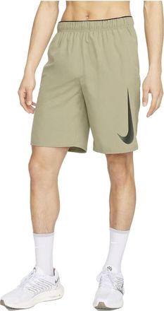 Nike Dri-Fit Challenger Running Shorts Olive Green DX0905-276