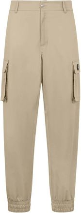Philipp Plein Tapered Broeken - Heren - Straight fit broeken - Beige - S - Broeken
