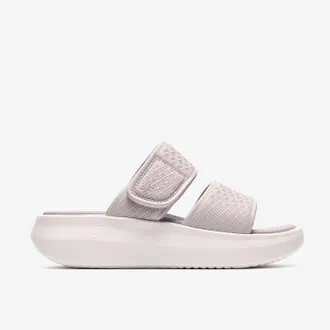 Clarks Solevana Star Pale Grey