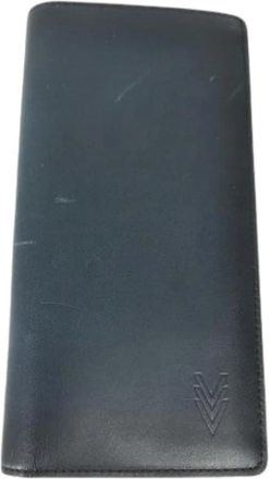 Louis Vuitton Pre-owned Ombre Long wallet (bi-fold) - unisex - Vintage Accessoires - Blauw - ONE Size - Leer - Vintage