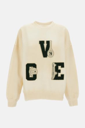 Golden Goose Off White Crew Neck Sweatshirt