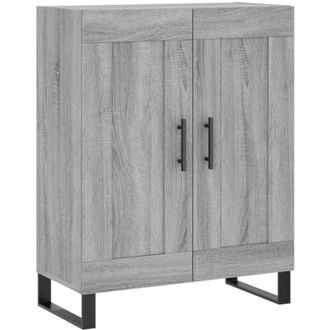 vidaXL Vidaxl - Aparador De Madera De Ingenier&iacute;a Gris Sonoma 69,5x34x90 Cm