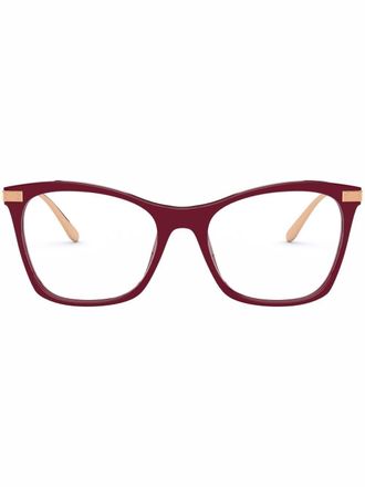 Dolce & Gabbana Eyewear Occhiali squadrati - Rosso