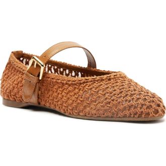 Arezzo Abby Ballet Flat in Jungle Nut at Nordstrom, Size 5.5