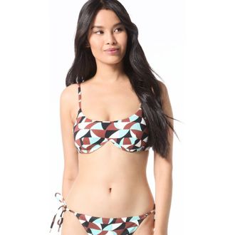 Vince Camuto Underwire Bikini Swim Top in Multi at Nordstrom, Size X-Small