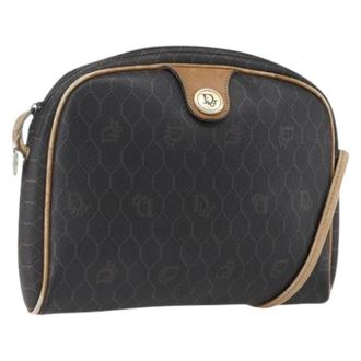 Dior Pre-owned Cross Body Bags, female, Black, Size: ONE SIZE Pre-owned Vintage Shoulder Bag