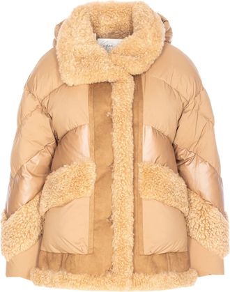 Vegancode Cappotto trapuntato - Toni neutri