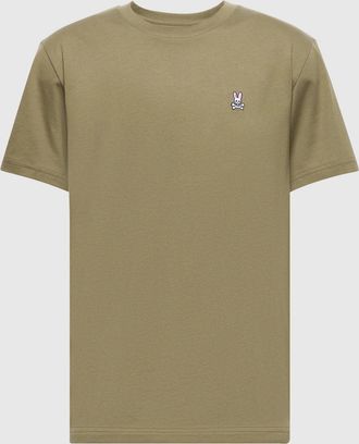 Psycho Bunny Mens Classic Crew Neck Tee 390 DUSKY GREEN / XXXL