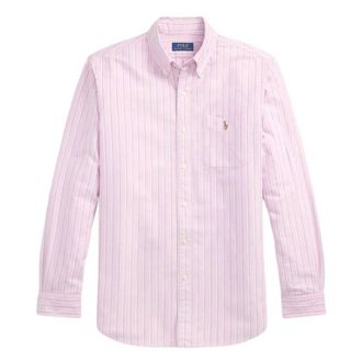 Polo Ralph Lauren Oxford Striped Cotton Shirt, Size Medium